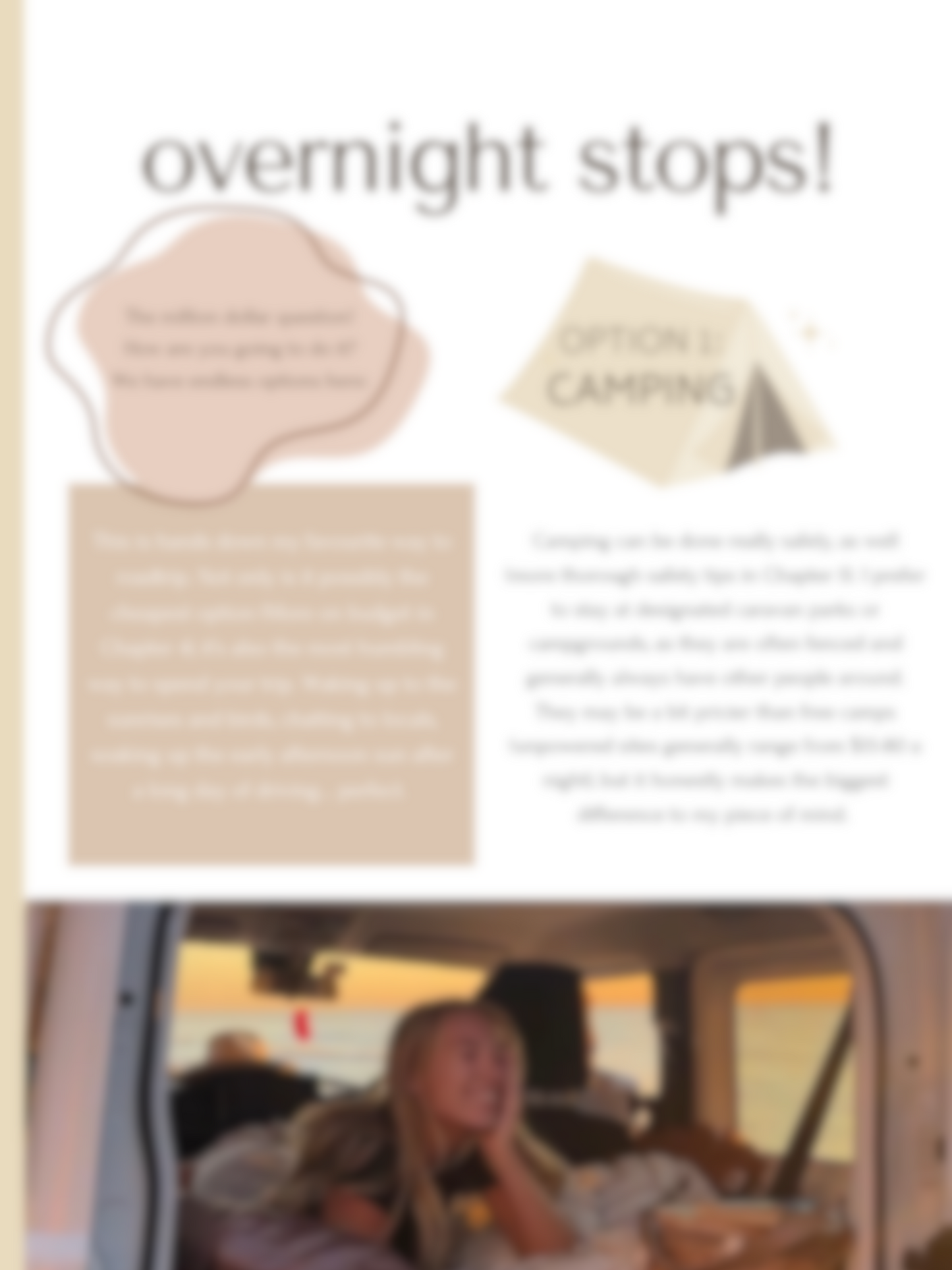 Tilda E-book: A girls guide to roadtripping
