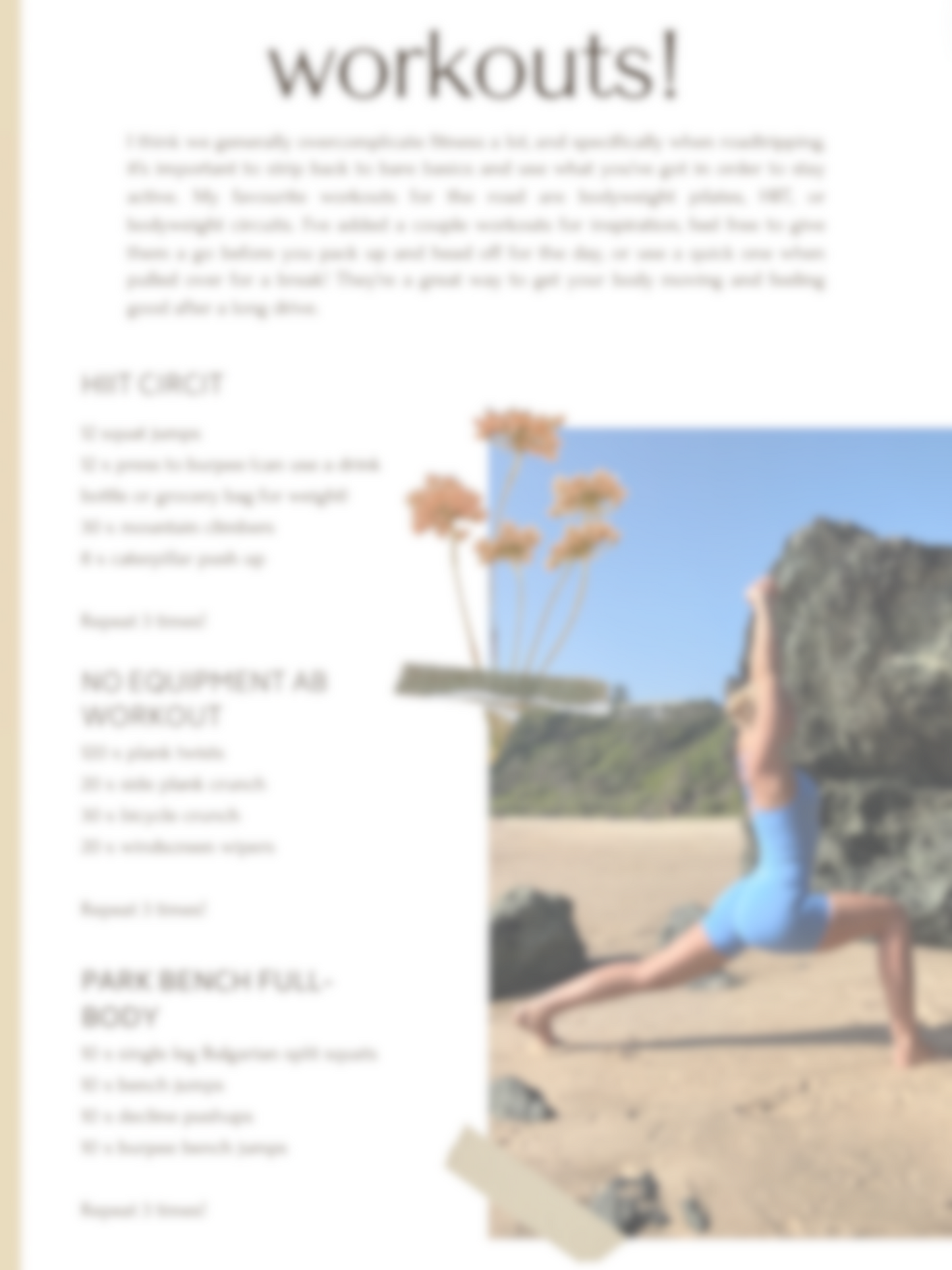 Tilda E-book: A girls guide to roadtripping