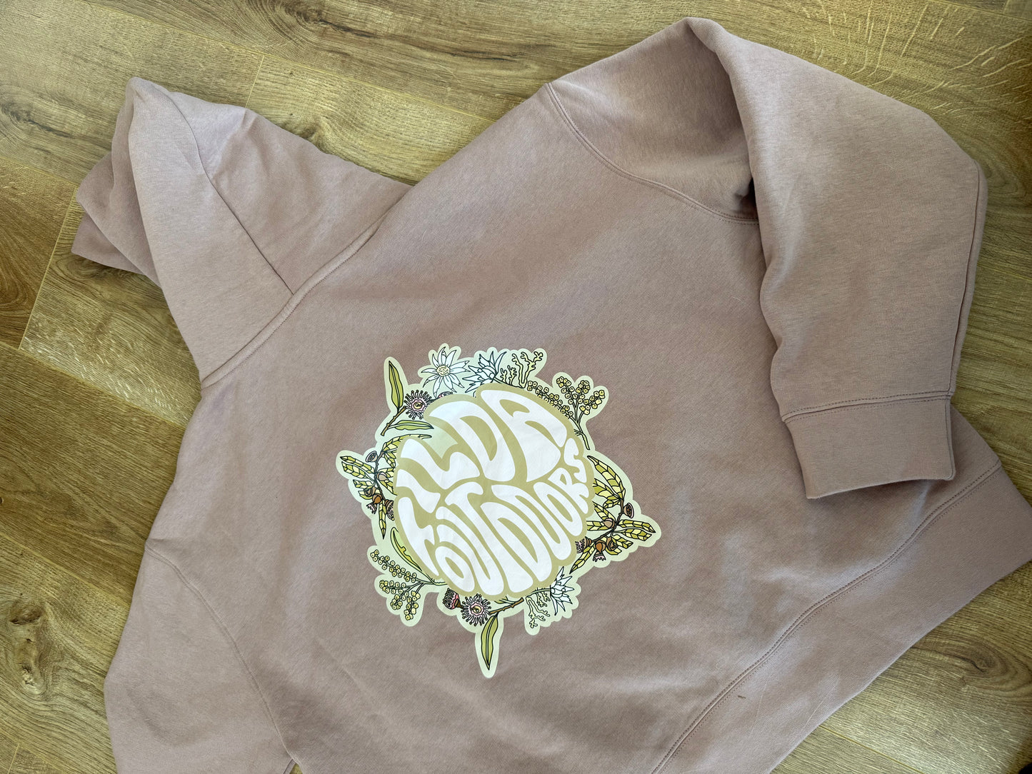 Tilda Relax Hoodie – Hazy Pink